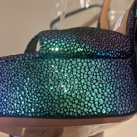 Aquazzura Sinner 140 platform heeled sandals sz 35.5 - Picture 14 of 17